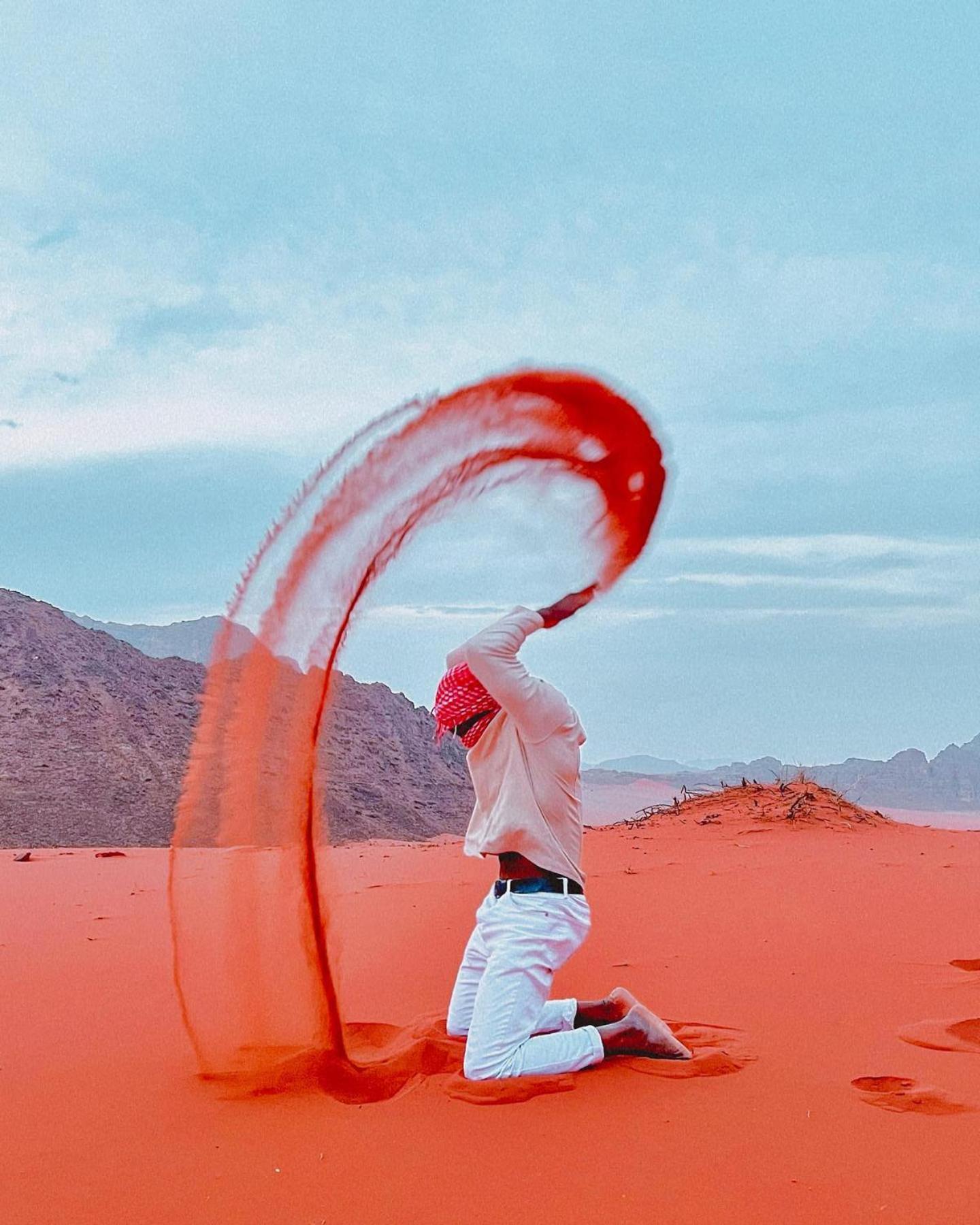 Flower Life Camp Wadi Rum Exterior foto